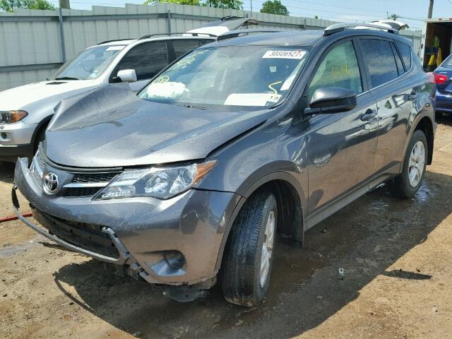 JTMBFREV0ED092324 - 2014 TOYOTA RAV4 GREEN photo 2