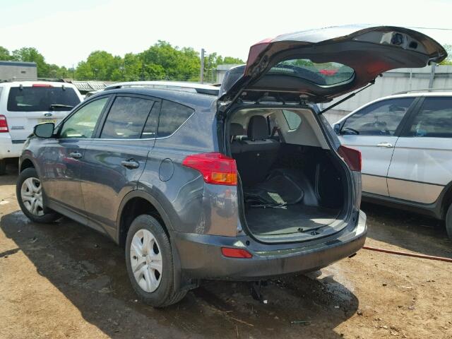 JTMBFREV0ED092324 - 2014 TOYOTA RAV4 GREEN photo 3