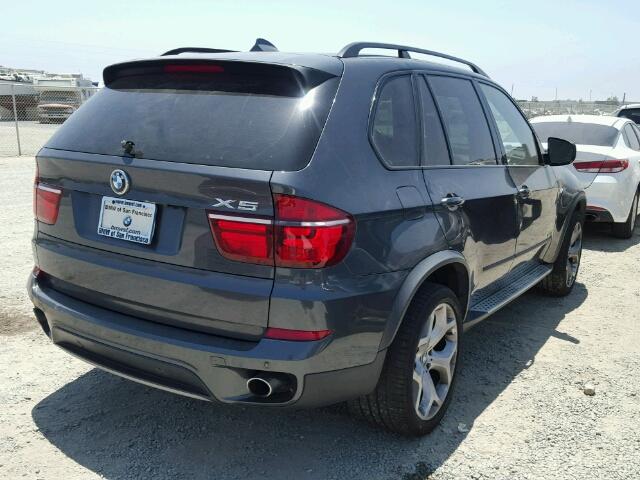 5UXZV4C57D0B17699 - 2013 BMW X5 XDRIVE3 CHARCOAL photo 4