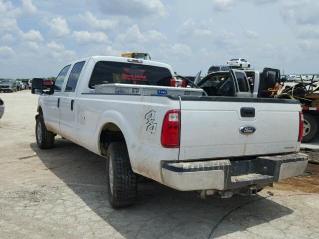 1FT7W2B63GEC52882 - 2016 FORD F250 SUPER WHITE photo 3