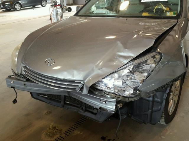 JTHBF30G330106435 - 2003 LEXUS ES 300 GRAY photo 9