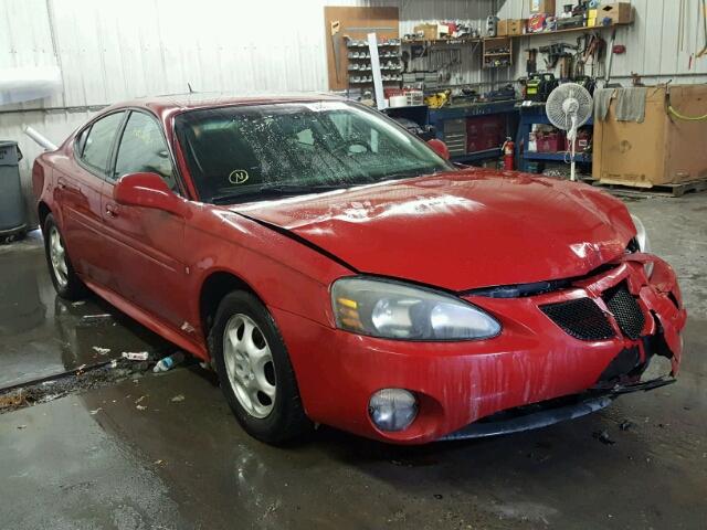 2G2WP552381165042 - 2008 PONTIAC GRAND PRIX RED photo 1