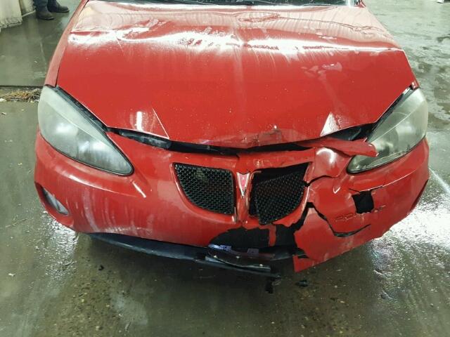 2G2WP552381165042 - 2008 PONTIAC GRAND PRIX RED photo 9