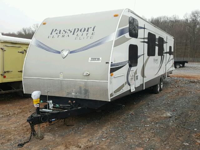 4YDT32F20ET412091 - 2014 KEYSTONE PASSPORT თეთრი ფოტო 2