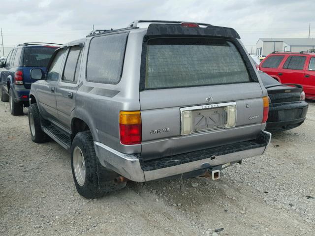 JT3VN29V3R0034436 - 1994 TOYOTA 4RUNNER VN SILVER photo 3