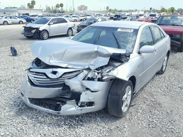 4T1BE46K47U651933 - 2007 TOYOTA CAMRY NEW SILVER photo 2