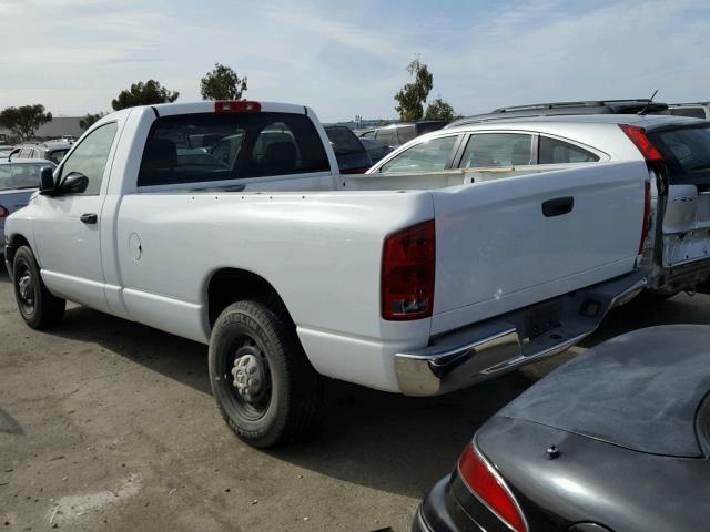 3D7KA26D43G806330 - 2003 DODGE RAM 2500 S WHITE photo 3