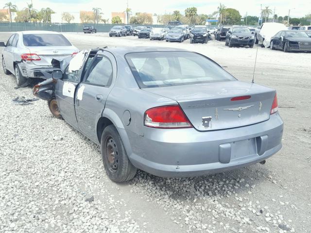 1C3EL46X76N179548 - 2006 CHRYSLER SEBRING SILVER photo 3