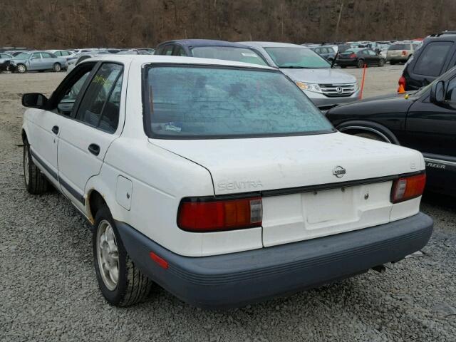 JN1EB31P0PU213694 - 1993 NISSAN SENTRA E WHITE photo 3