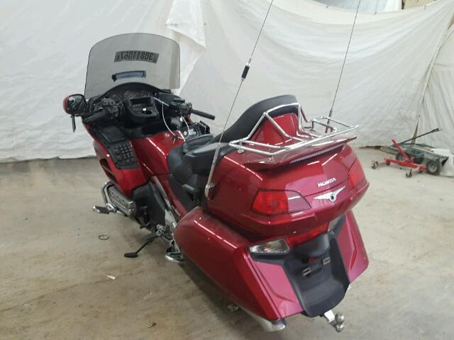 JH2SC68G3DK100955 - 2013 HONDA GL1800 G RED photo 3