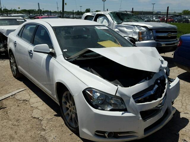 1G1ZE5EU4BF366019 - 2011 CHEVROLET MALIBU LTZ WHITE photo 1