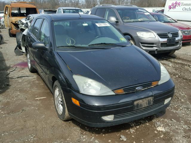 3FAFP37384R100527 - 2004 FORD FOCUS ZX5 BLACK photo 1