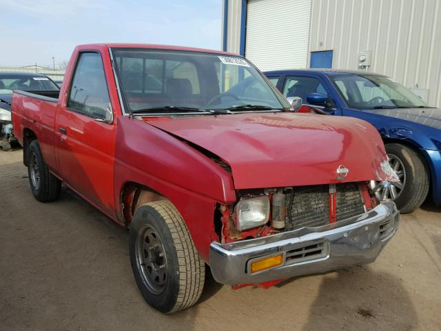 1N6SD11S9SC444723 - 1995 NISSAN TRUCK E/XE RED photo 1