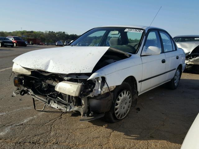 2T1BB02E6TC151835 - 1996 TOYOTA COROLLA DX WHITE photo 2