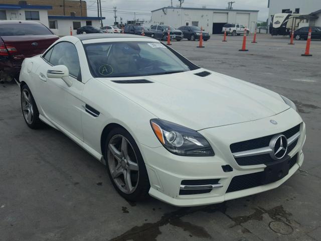 WDDPK5HA9DF073850 - 2013 MERCEDES-BENZ SLK 350 WHITE photo 1