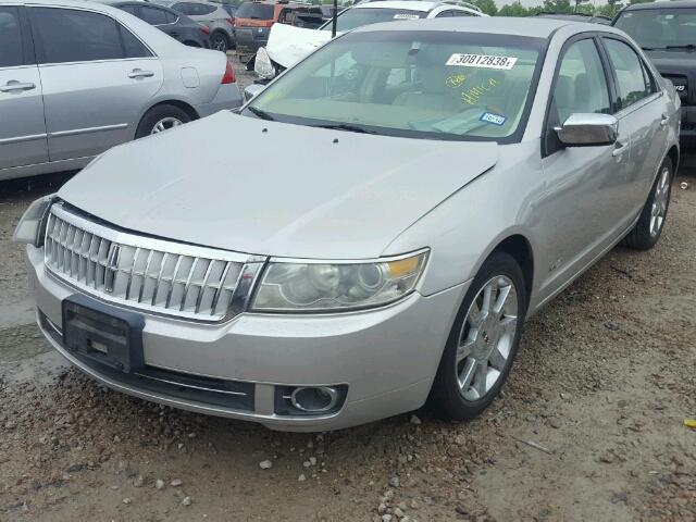 3LNHM26T67R645892 - 2007 LINCOLN MKZ SILVER photo 2