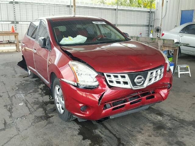 JN8AS5MT4DW005743 - 2013 NISSAN ROGUE S RED photo 1