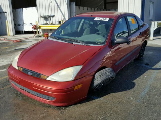 1FAFP33P13W257045 - 2003 FORD FOCUS LX RED photo 2