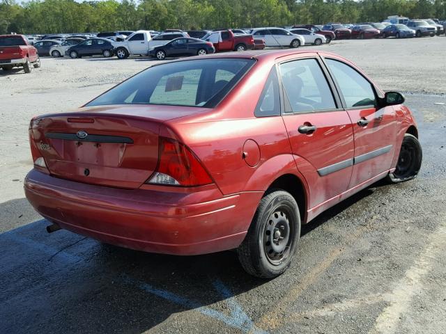 1FAFP33P13W257045 - 2003 FORD FOCUS LX RED photo 4