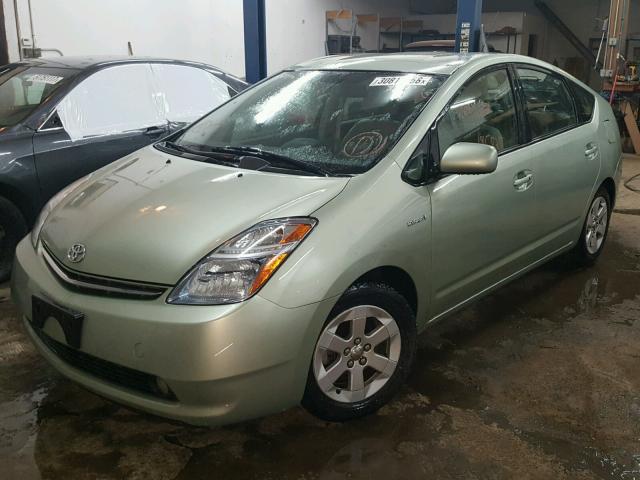 JTDKB20U477656947 - 2007 TOYOTA PRIUS GREEN photo 2