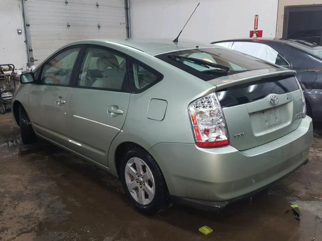 JTDKB20U477656947 - 2007 TOYOTA PRIUS GREEN photo 3