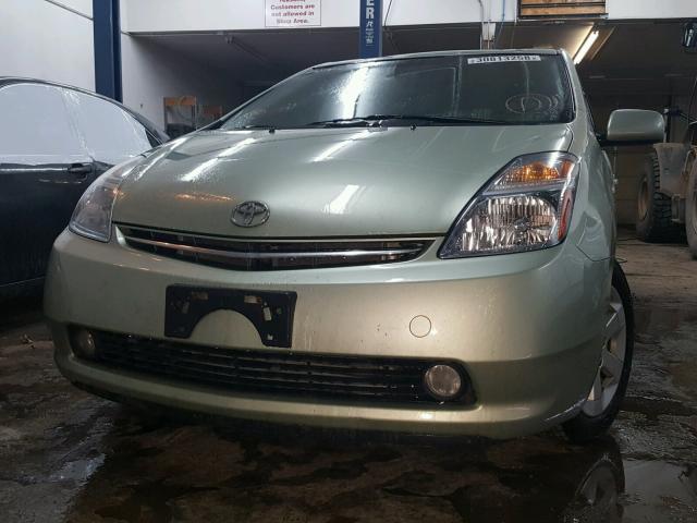 JTDKB20U477656947 - 2007 TOYOTA PRIUS GREEN photo 9