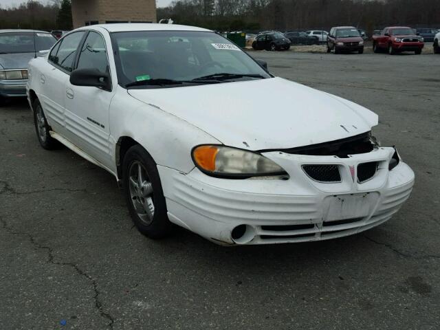 1G2NF52T9YM836634 - 2000 PONTIAC GRAND AM S WHITE photo 1