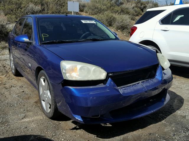 1G1ZW53116F282154 - 2006 CHEVROLET MALIBU SS BLUE photo 1