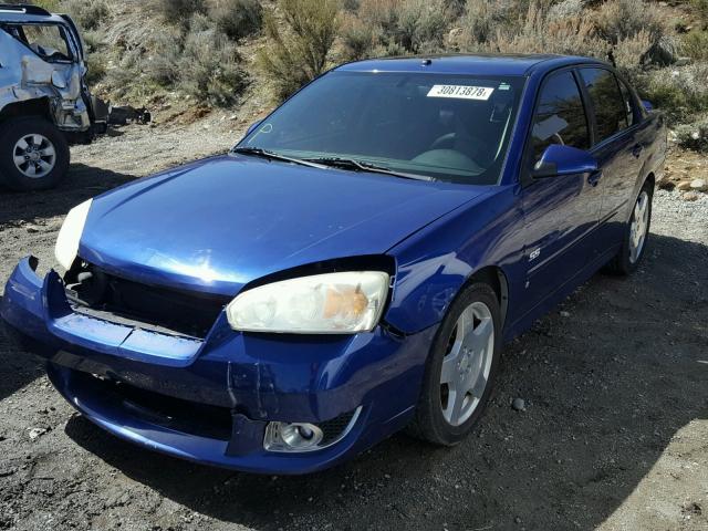 1G1ZW53116F282154 - 2006 CHEVROLET MALIBU SS BLUE photo 2