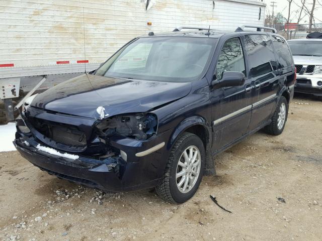 5GADV33L95D262594 - 2005 BUICK TERRAZA CX BLUE photo 2