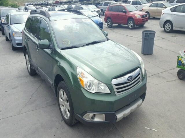 4S4BRDLC8B2349180 - 2011 SUBARU OUTBACK 3. GREEN photo 1