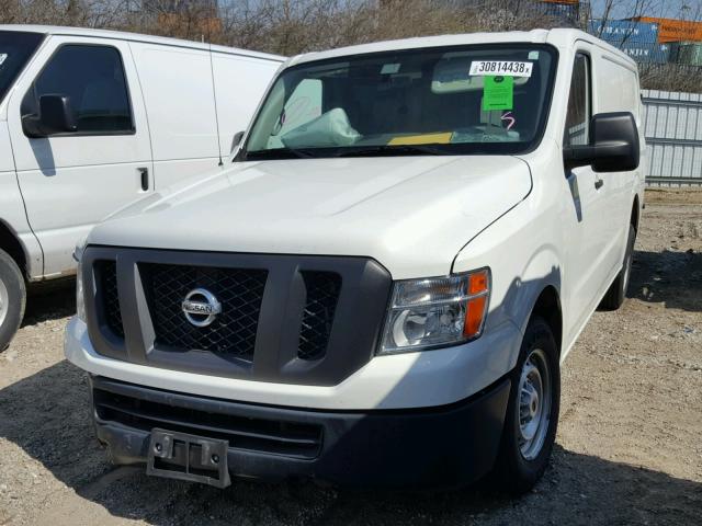 1N6BF0KM9DN100403 - 2013 NISSAN NV 1500 WHITE photo 2