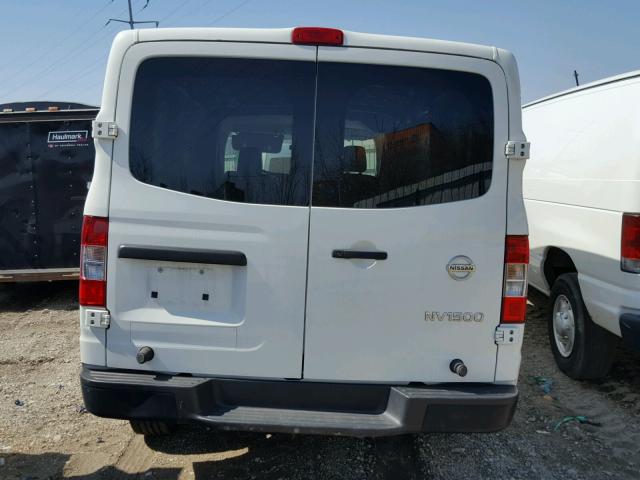 1N6BF0KM9DN100403 - 2013 NISSAN NV 1500 WHITE photo 6