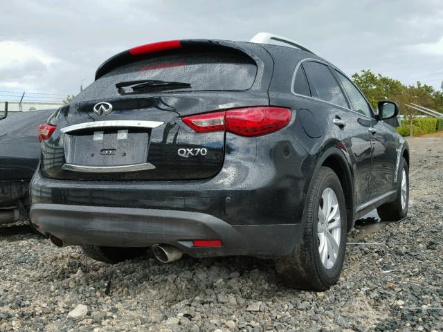 JN8CS1MW5HM411883 - 2017 INFINITI QX70 BLACK photo 4