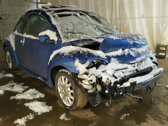 3VWCK21C04M402337 - 2004 VOLKSWAGEN NEW BEETLE 蓝色 照片 1