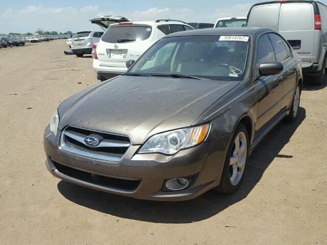 4S3BL626887206545 - 2008 SUBARU LEGACY 2.5 BROWN photo 2