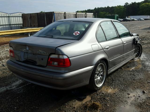 WBADT63422CH87481 - 2002 BMW 530 I AUTO GRAY photo 4