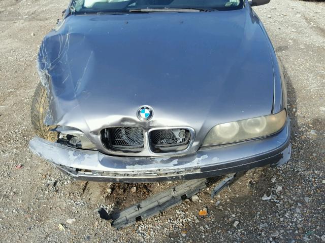 WBADT63422CH87481 - 2002 BMW 530 I AUTO GRAY photo 7
