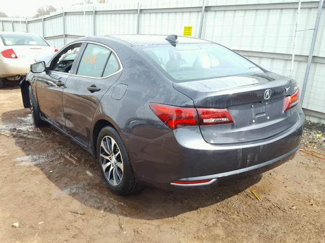 19UUB1F51FA002607 - 2015 ACURA TLX TECH CHARCOAL photo 3