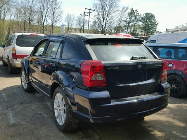 1B3CB5HA5BD125137 - 2011 DODGE CALIBER HE BLACK photo 3