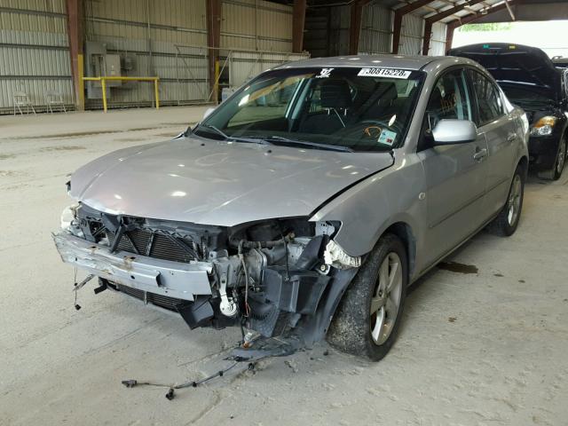 JM1BK12F361472352 - 2006 MAZDA 3 I SILVER photo 2