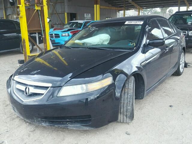 19UUA66264A066788 - 2004 ACURA TL BLACK photo 2