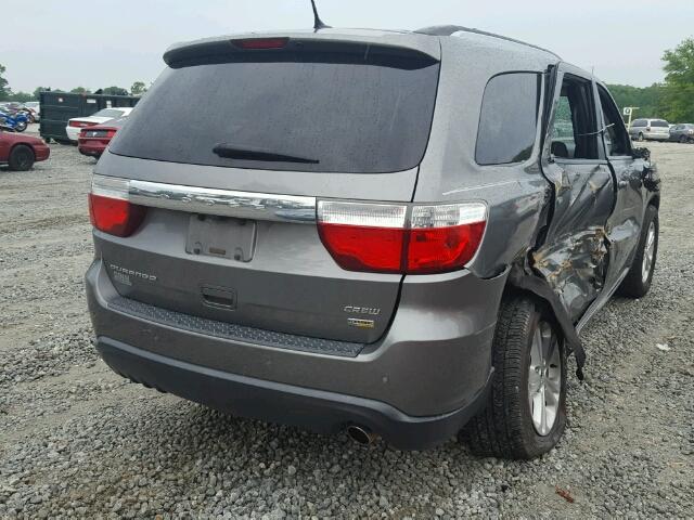 1D4RD4GG5BC732005 - 2011 DODGE DURANGO SILVER photo 4