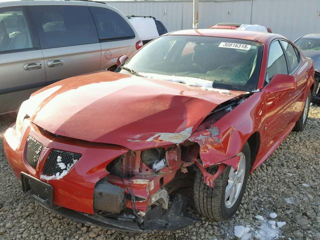 2G2WP552381113006 - 2008 PONTIAC GRAND PRIX 红色 照片 2