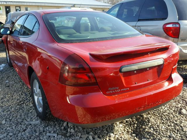 2G2WP552381113006 - 2008 PONTIAC GRAND PRIX 红色 照片 3