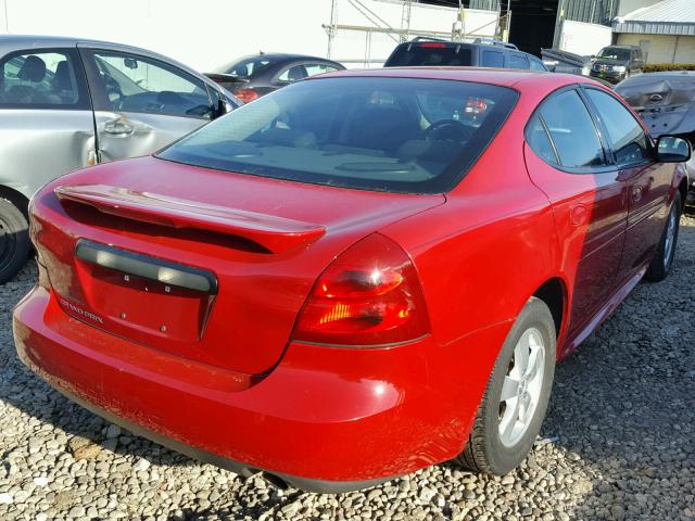 2G2WP552381113006 - 2008 PONTIAC GRAND PRIX 红色 照片 4