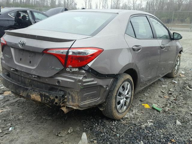 5YFBPRHE4EP078092 - 2014 TOYOTA COROLLA EC 灰色 照片 4