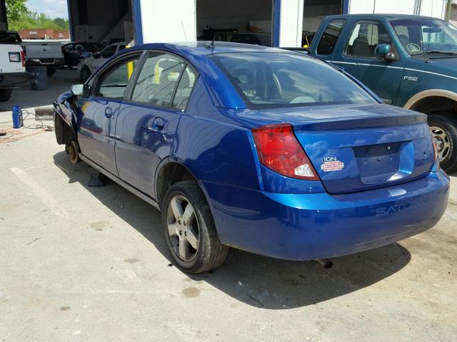 1G8AL55F86Z105521 - 2006 SATURN ION LEVEL BLUE photo 3