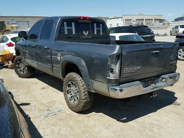 3D7KU28D13G704049 - 2003 DODGE RAM 2500 Q GRAY photo 3