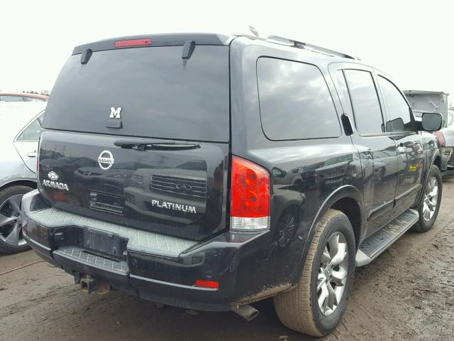 5N1AA0ND9BN616259 - 2011 NISSAN ARMADA SV BLACK photo 4